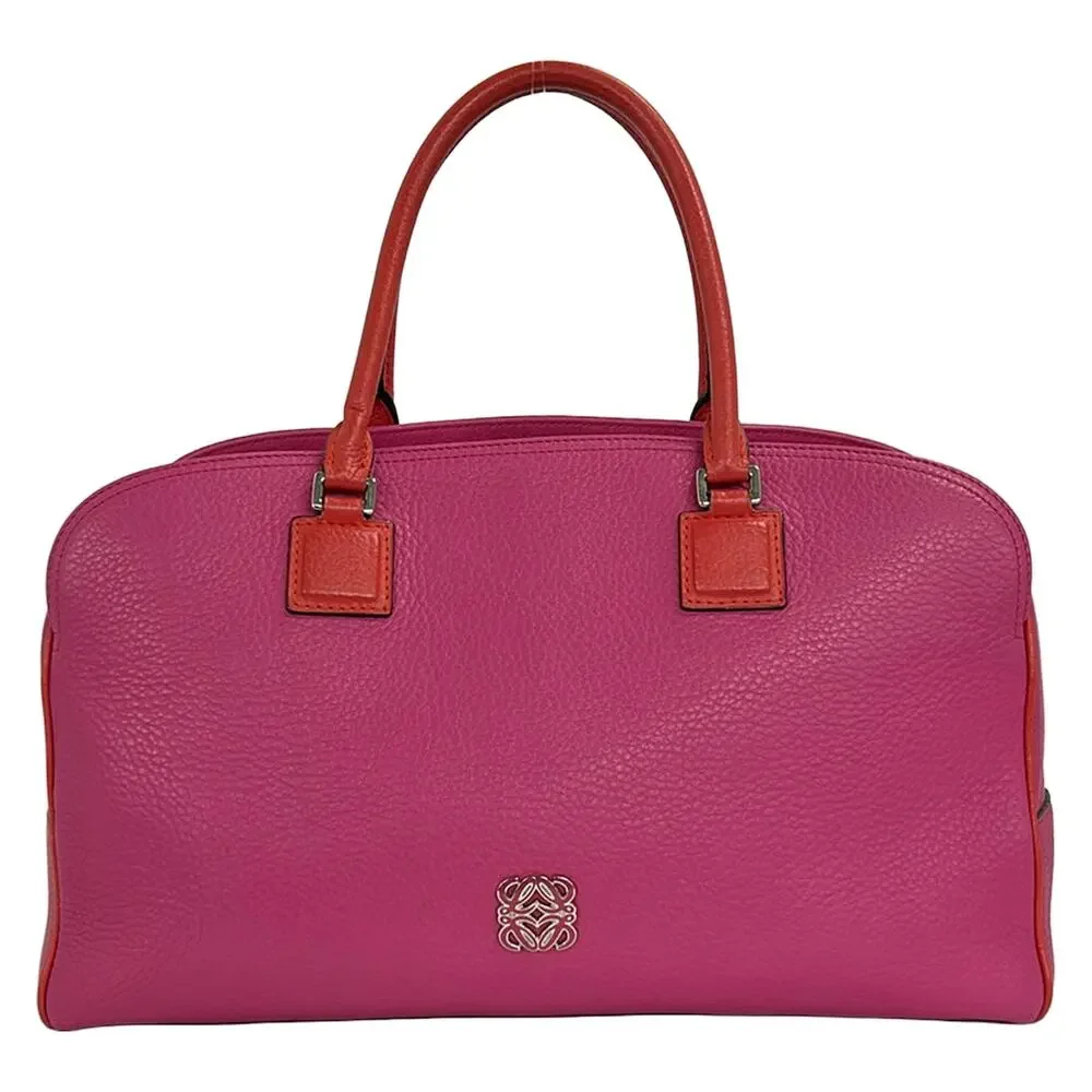 Loewe Alamo Addy Handbag Pink Orange